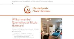 Desktop Screenshot of naturheilpraxis-ditzingen.com